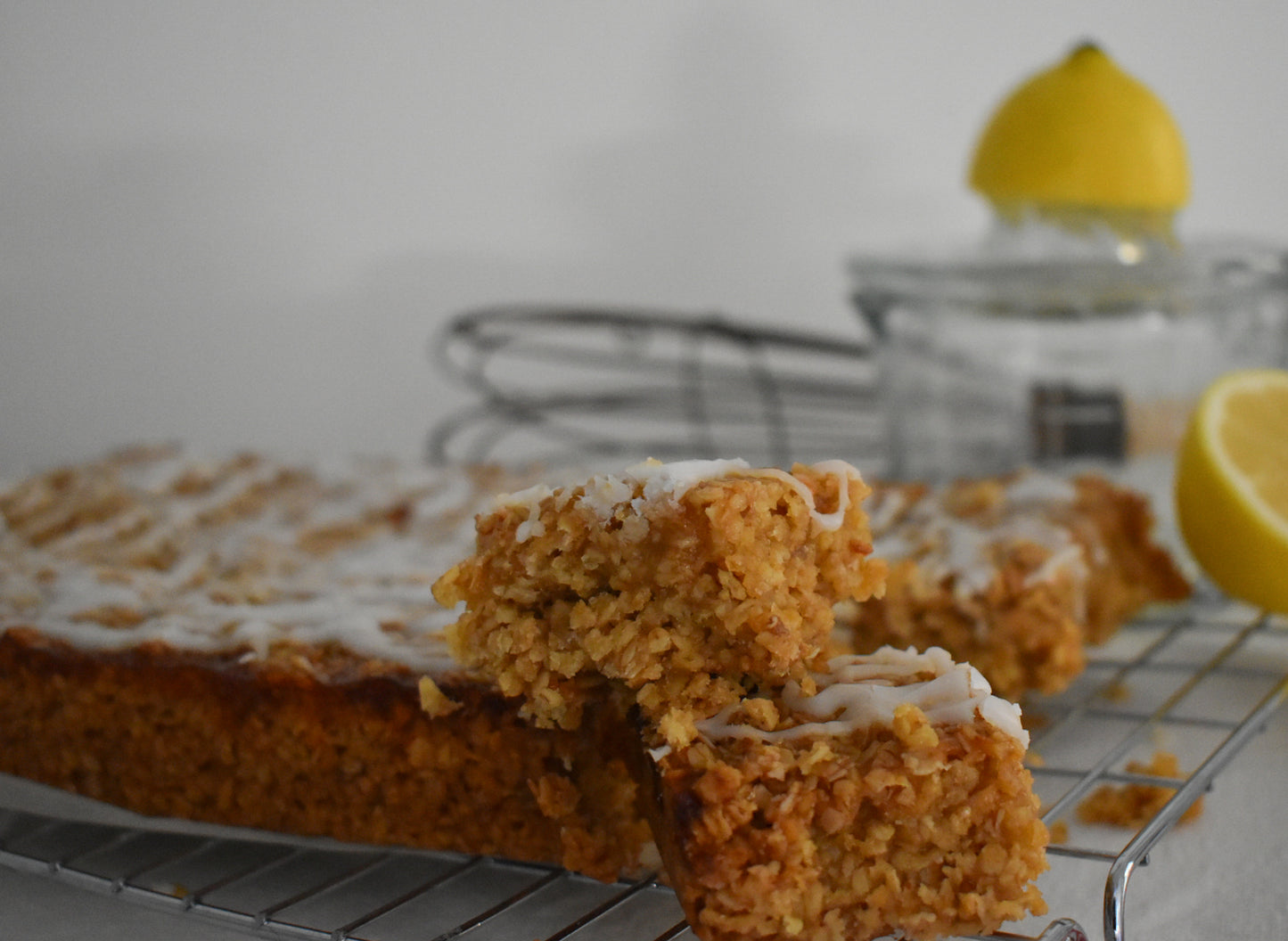 Lemon Drizzle Flapjack