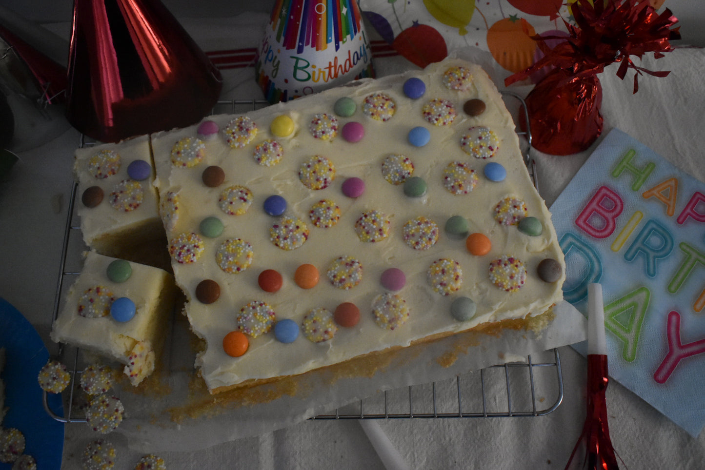 Birthday Traybake
