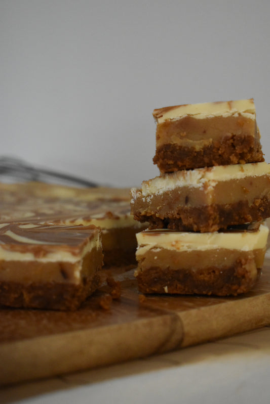 Biscoff Millionaires Slice