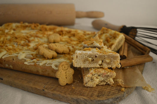 Gingerbread Blondies